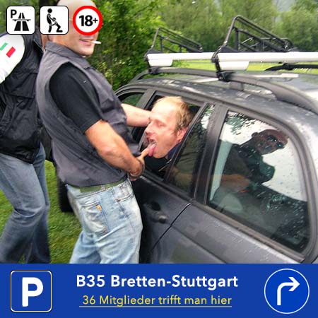 Cruising Parkplatz für Gay Männer, diskrete Dating Möglichkeiten im Alltag.